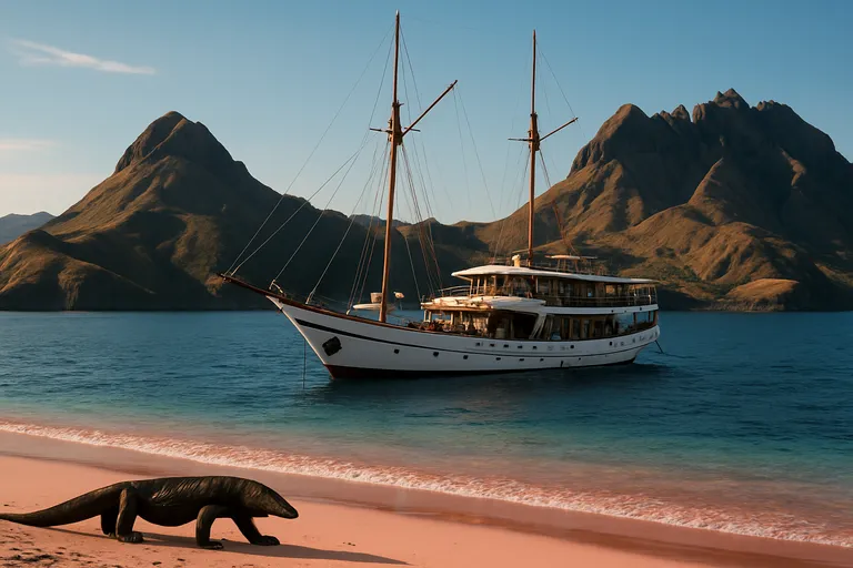 Verken de wonderen van Komodo met een luxe jacht tour